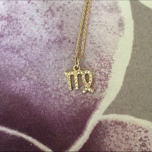 LC Lauren Conrad Gold Virgo Necklace
